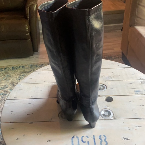 Cole Hann 17” tall pull on vegan leather - Picture 2 of 8